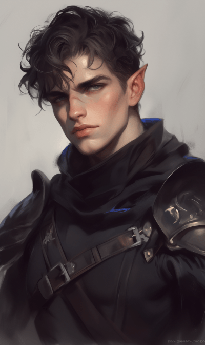 Elf Man Character Concept