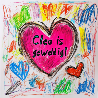 Childish Heart Drawing