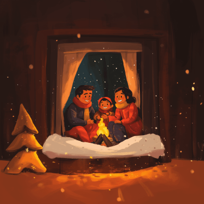 Cozy Winter Night
