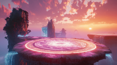 Majestic Floating Island