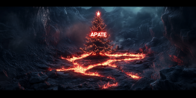 Lava Tree with Wishes