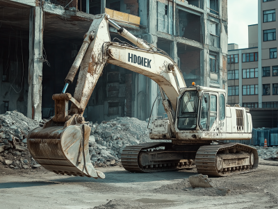 Excavator at Work