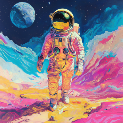 Surreal Space Exploration