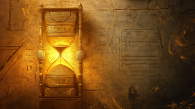 Ornate Ancient Hourglass