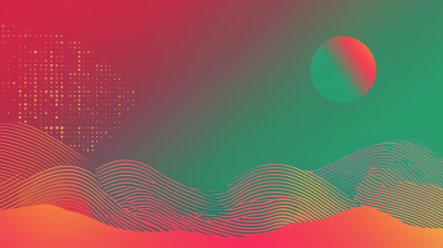 Vaporwave Abstract Background