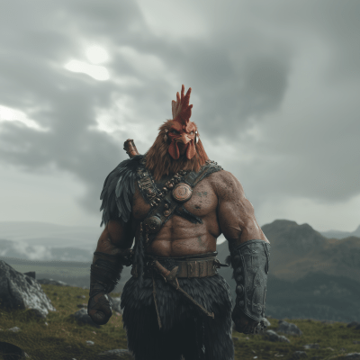 Giant Chicken Warrior