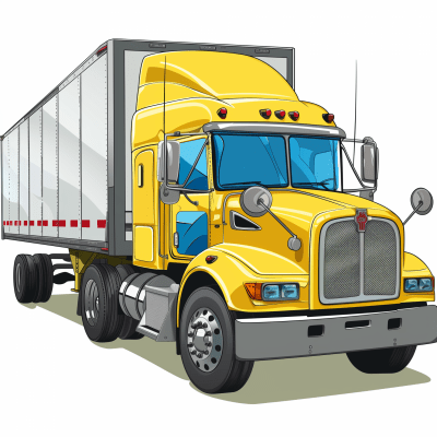 Cargo Truck Clipart