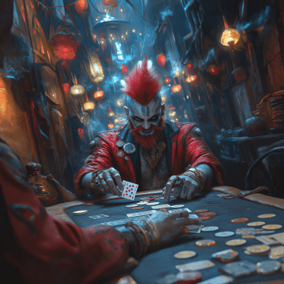 Gambling Boss in Opium Den
