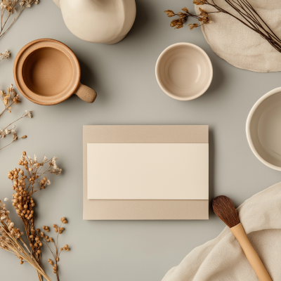 Pottery Workshop Gift Voucher Background