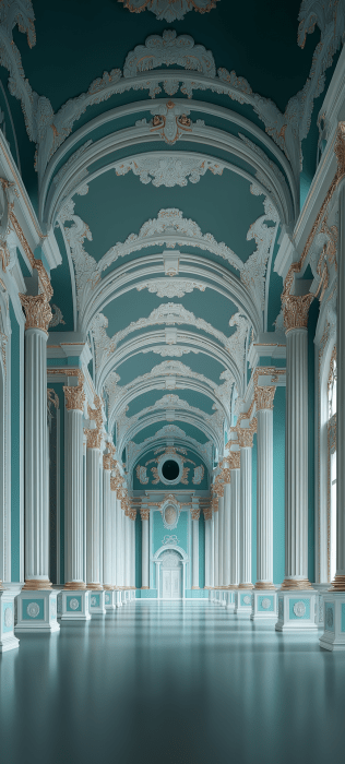 Modern Architectural Model of Hermitage Hall
