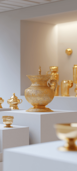 Minimalist 3D Exhibition Model