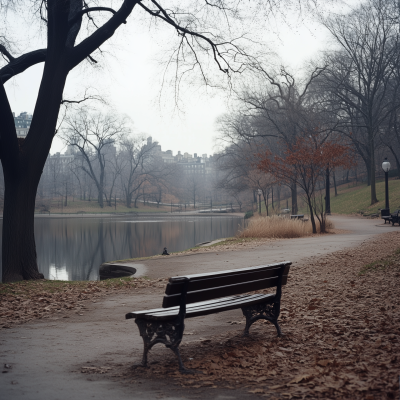 Beautiful Park Scene