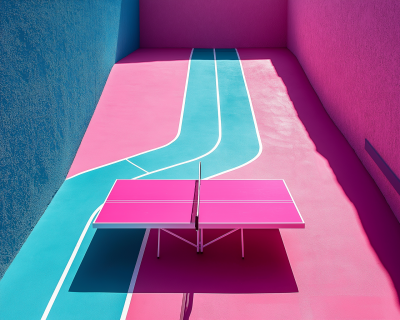 Surreal Abstract Composition
