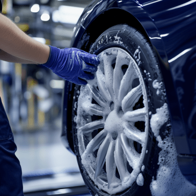 Car Wheel Cleaning