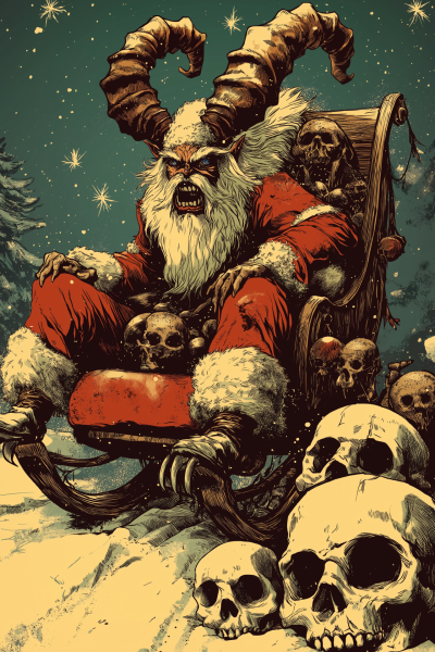 Krampus Sleigh