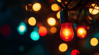 Retro Christmas Lights