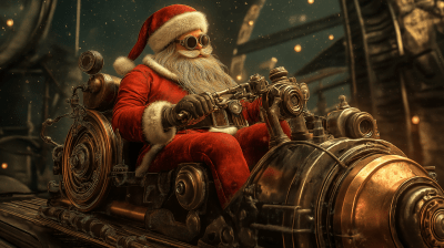 Steampunk Santa