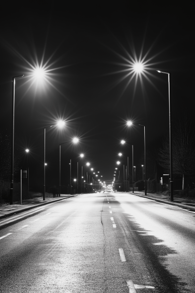 City Streets at Night