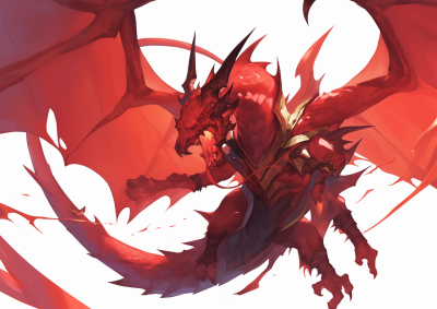 Red Dragon Art