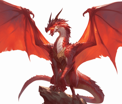 Red Dragon Concept Art