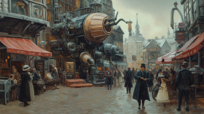 Futuristic Vintage Market