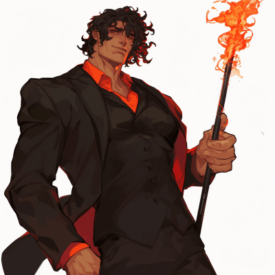 Dynamic Superhero Stance