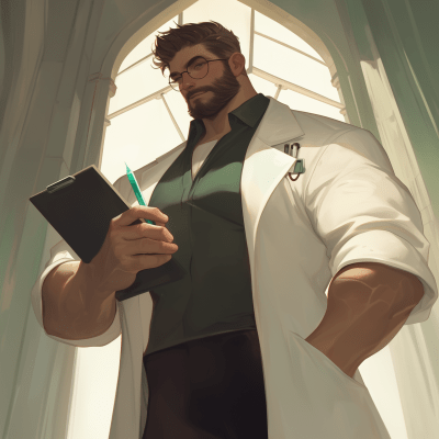 Wizard Doctor in Lab