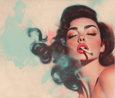 Vintage Pin Up Girl