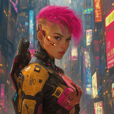 Cyberpunk Warrior