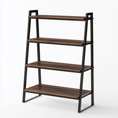 Empty Folding Bookshelf