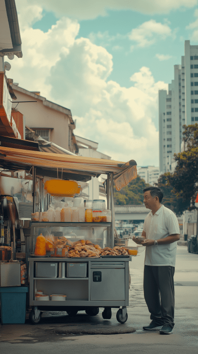 Hawker Merchant’s Morning