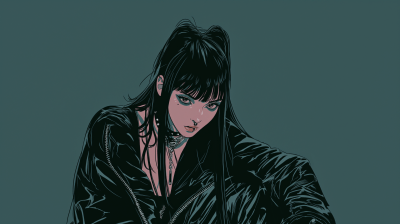 Goth Girl Portrait