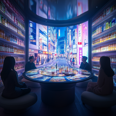 Futuristic Grocery Experience