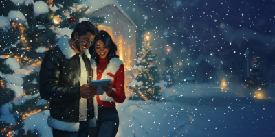 Holiday Cheer Portrait