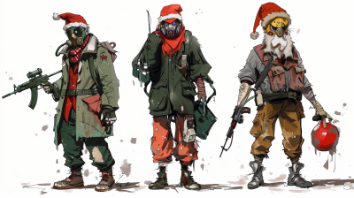 Robber Character Designs