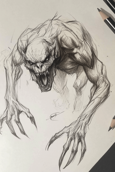 Strygos Vampire Creature Concept