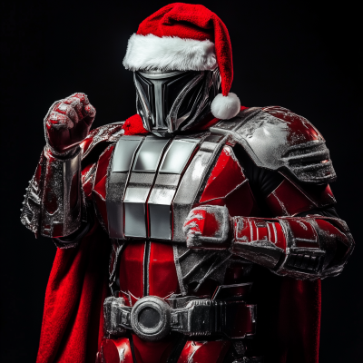 Cylon Santa