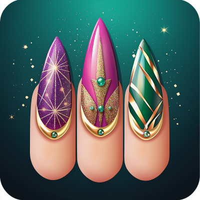 Nail Design Game Icon
