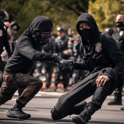 Chaos at the Demonstration