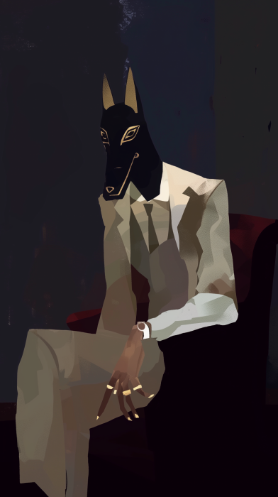Anubis in Business Suit