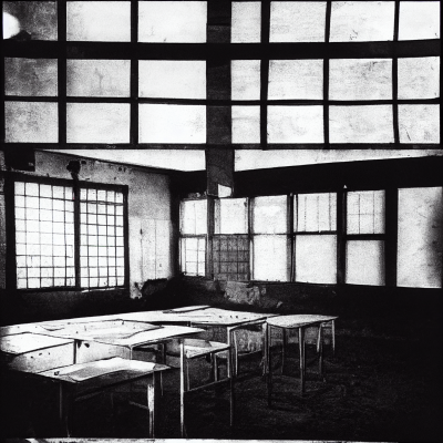 Empty Classroom Sketch