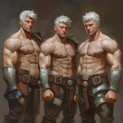 Quadruplet Powerlifters