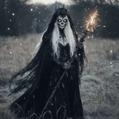 Mysterious Dark Witch
