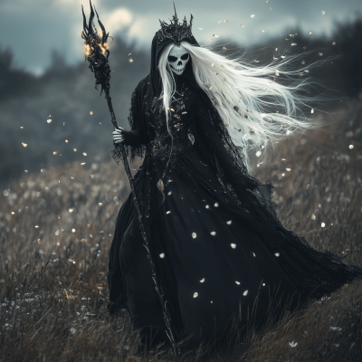 Enigmatic Dark Witch