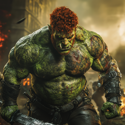 Epic Orc Battle