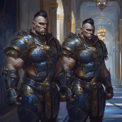 Identical Orc Warriors