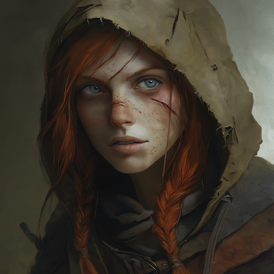 Weary Wood Elf Rogue