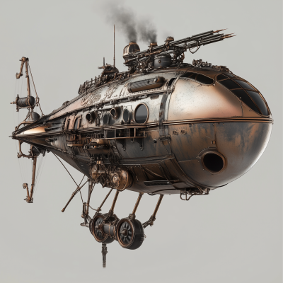 Steampunk Dirigible