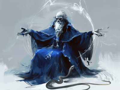 Gruff Wizard in Ward