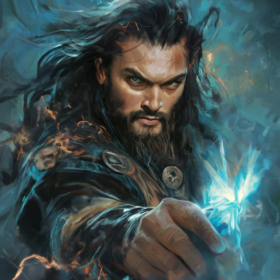 Jason Momoa as Planeswalker Jace